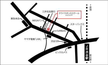 渋谷教室地図